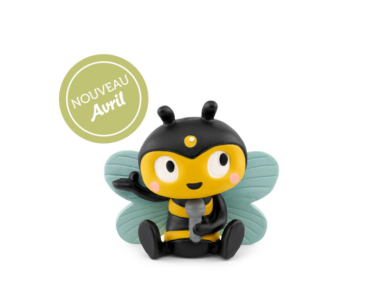 Figurine audio - mes comptines préférées - bizzy au pays des fleurs multicolore