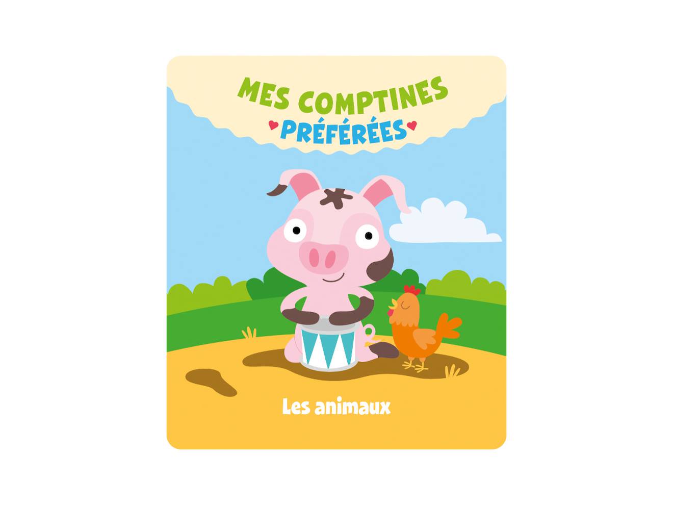 Figurine audio - mes comptines préférées - les animaux - pour Toniebox multicolore