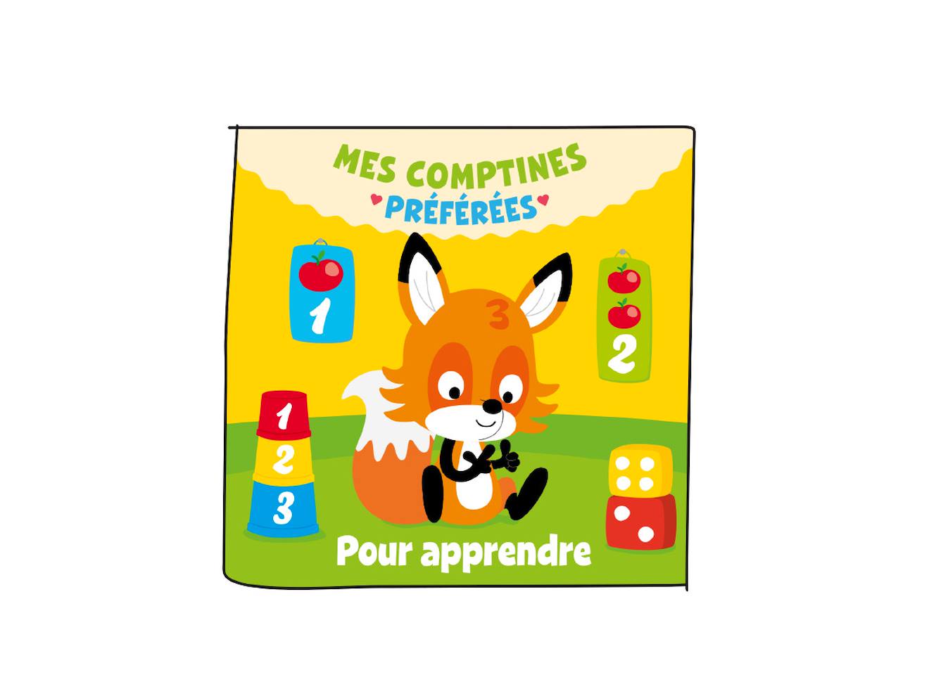 Figurine audio - mes comptines préférées - pour apprendre - pour Toniebox multicolore