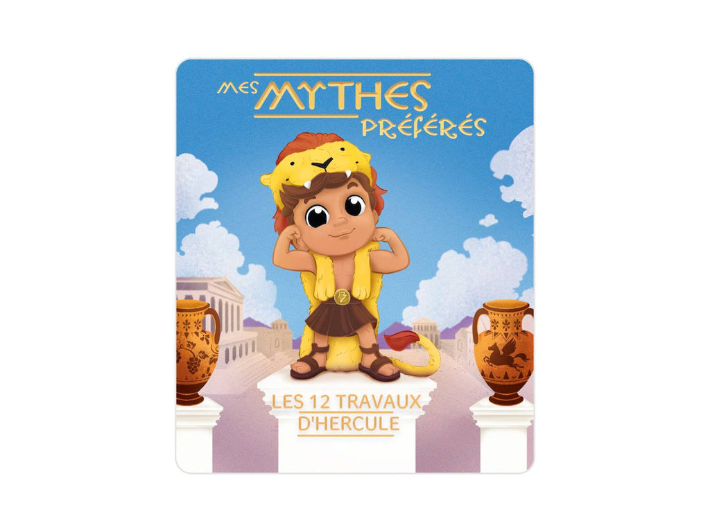 Figurine audio - mes mythes préférés - les 12 travaux d'hercule multicolore