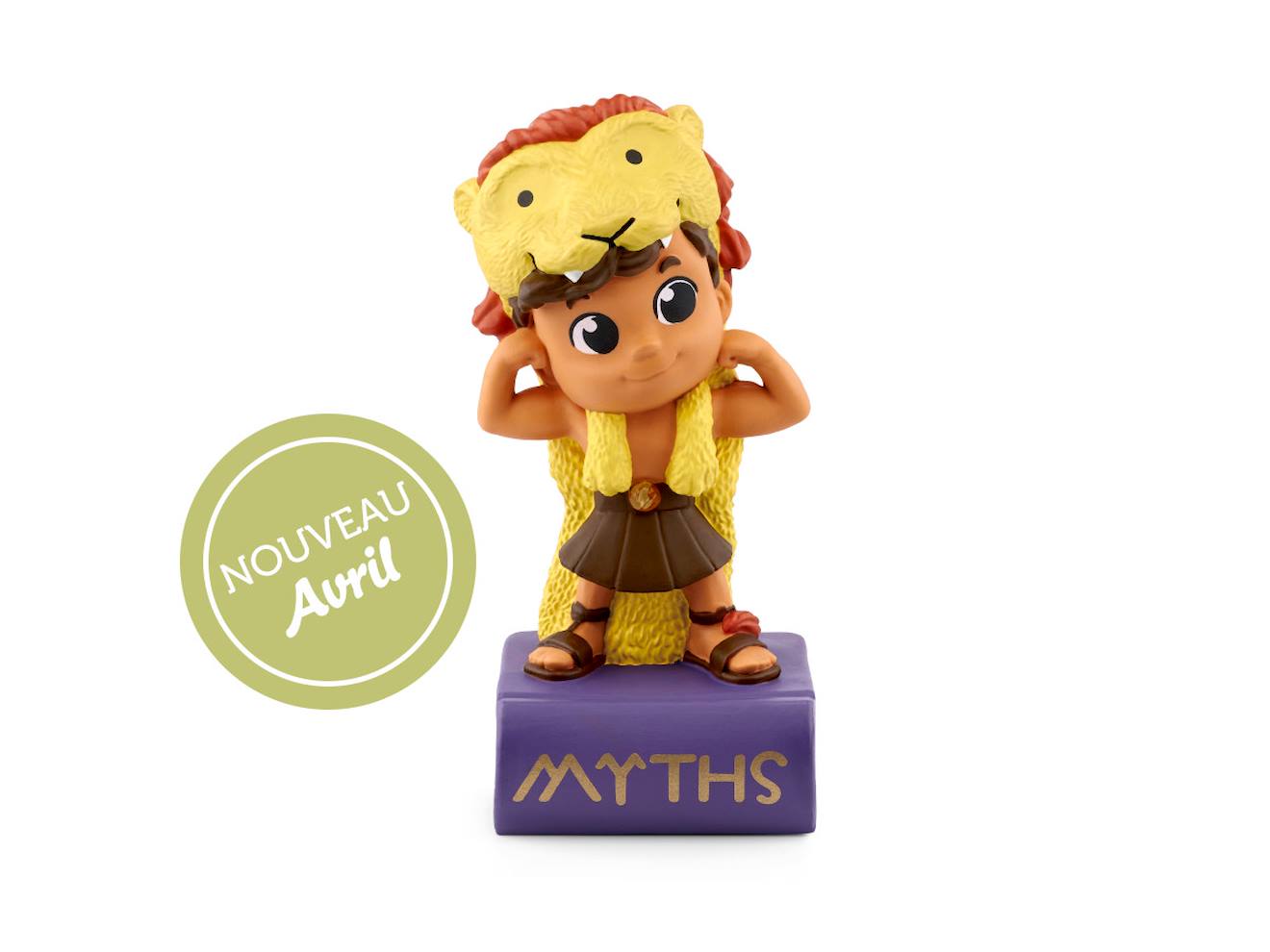 Figurine audio - mes mythes préférés - les 12 travaux d'hercule multicolore