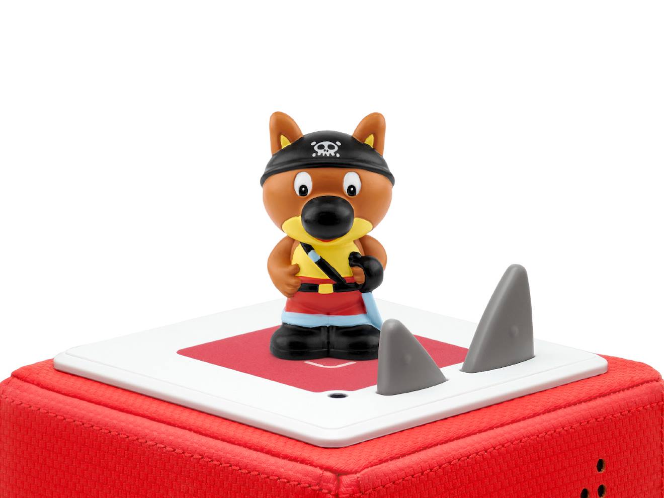 Figurine audio - mini loup - pirate multicolore