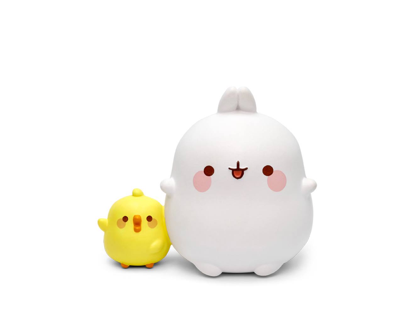 Figurine audio - molang multicolore