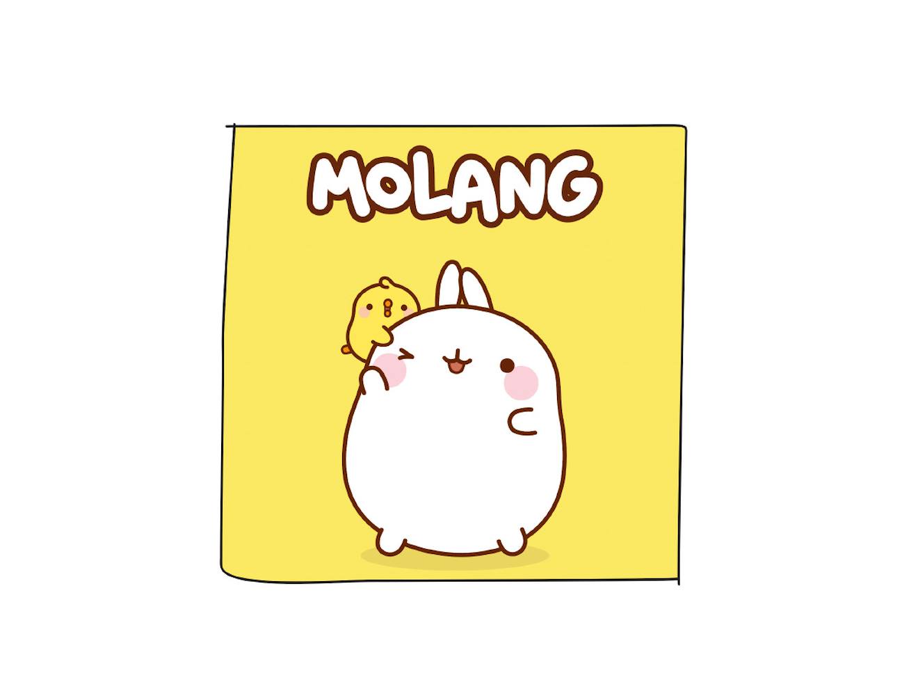 Figurine audio - molang multicolore