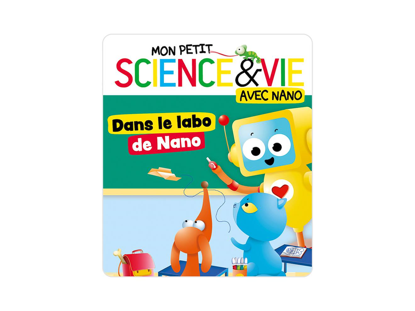 Figurine audio - mon petit science et vie - dans le labo de nano - pour Toniebox multicolore