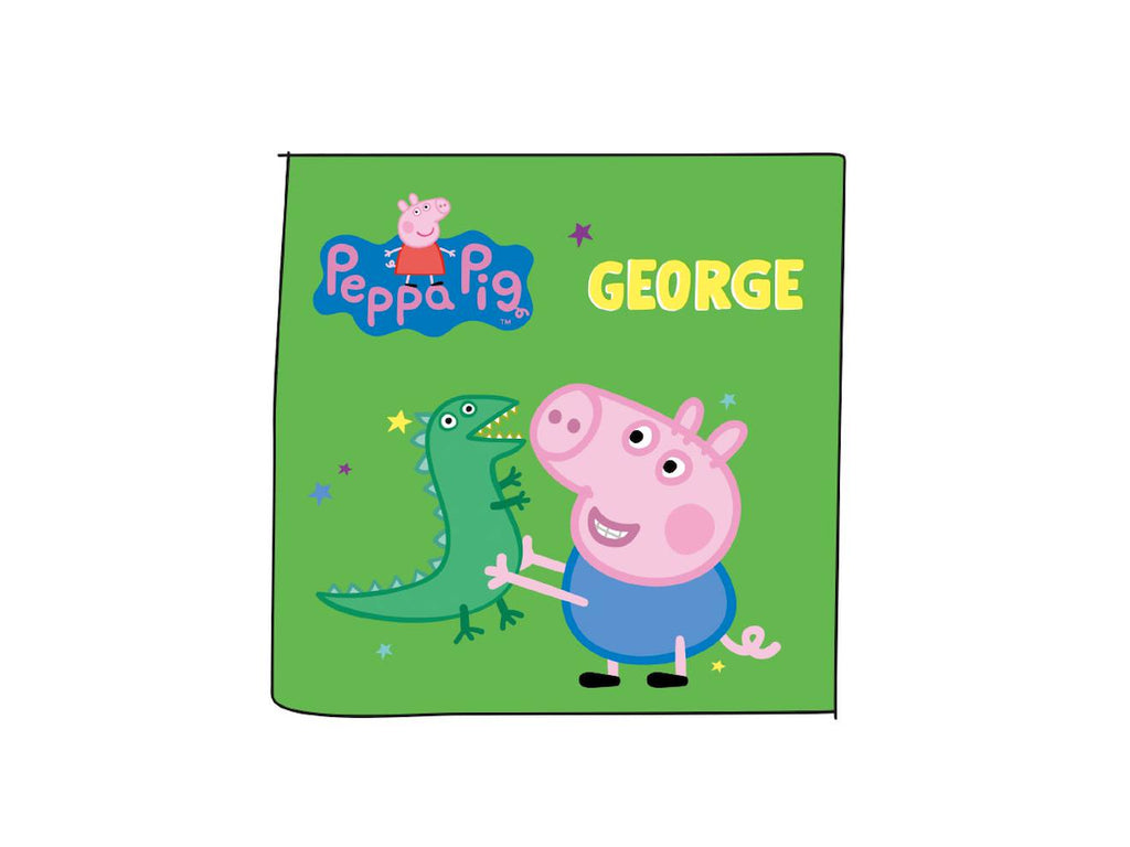 Figurine audio Peppa Pig george multicolore