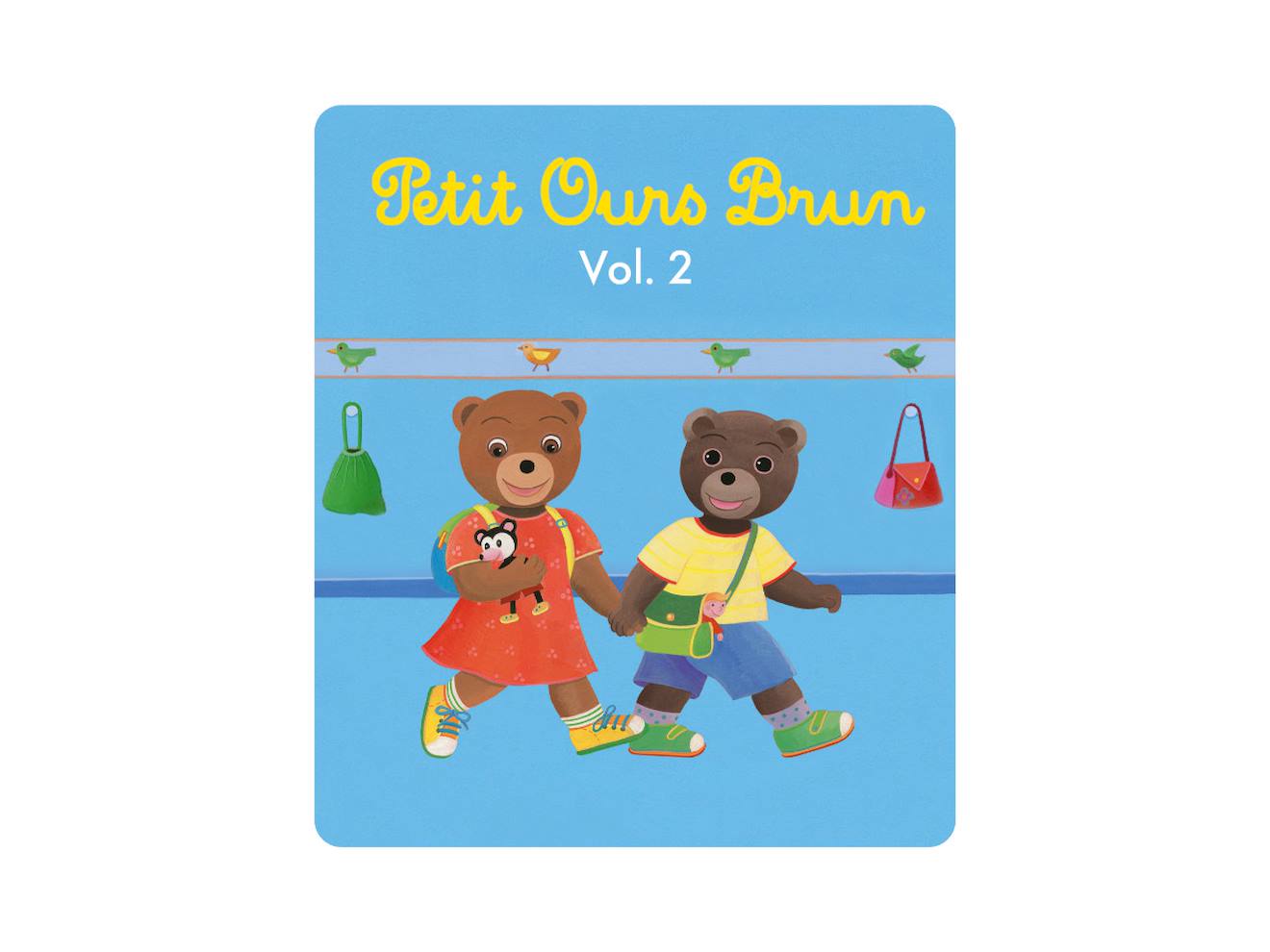 Figurine audio - petit ours brun - 2 multicolore