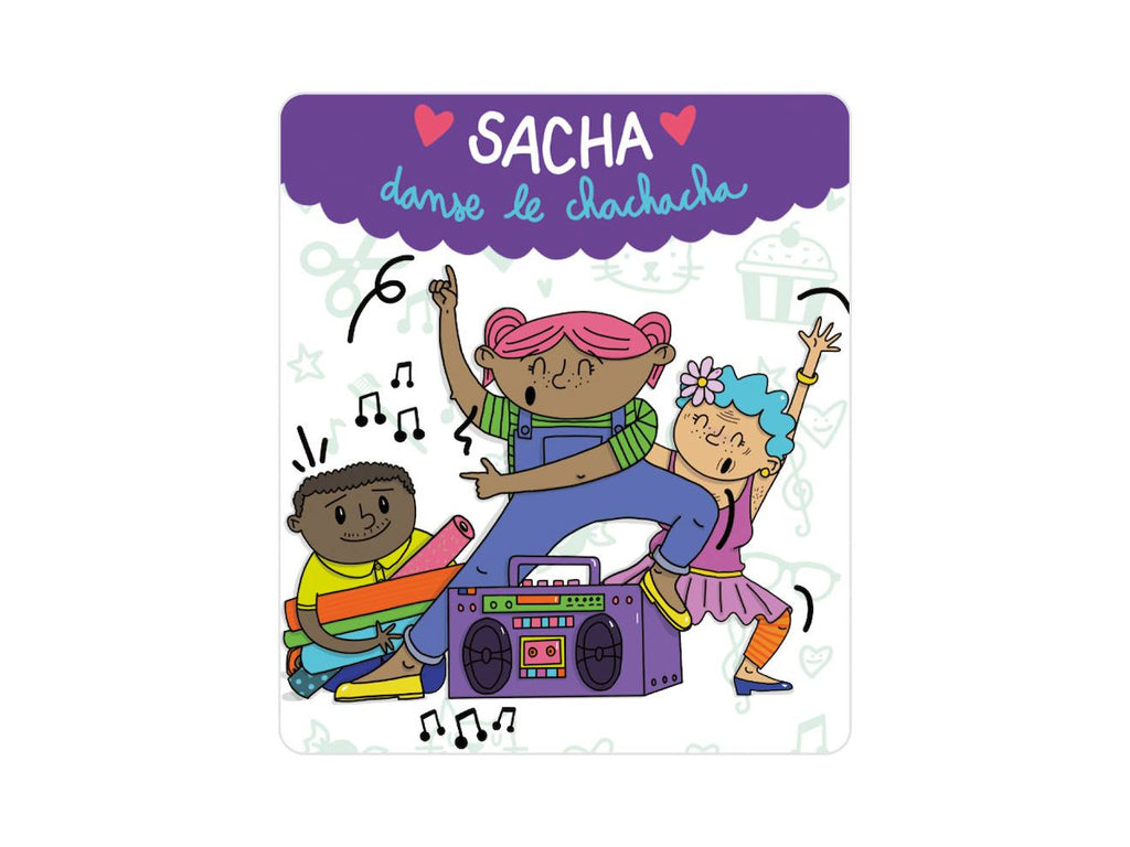 Figurine audio - sacha danse le chachacha - pour Toniebox multicolore
