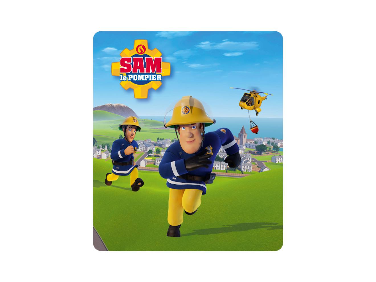Figurine audio - sam le pompier multicolore