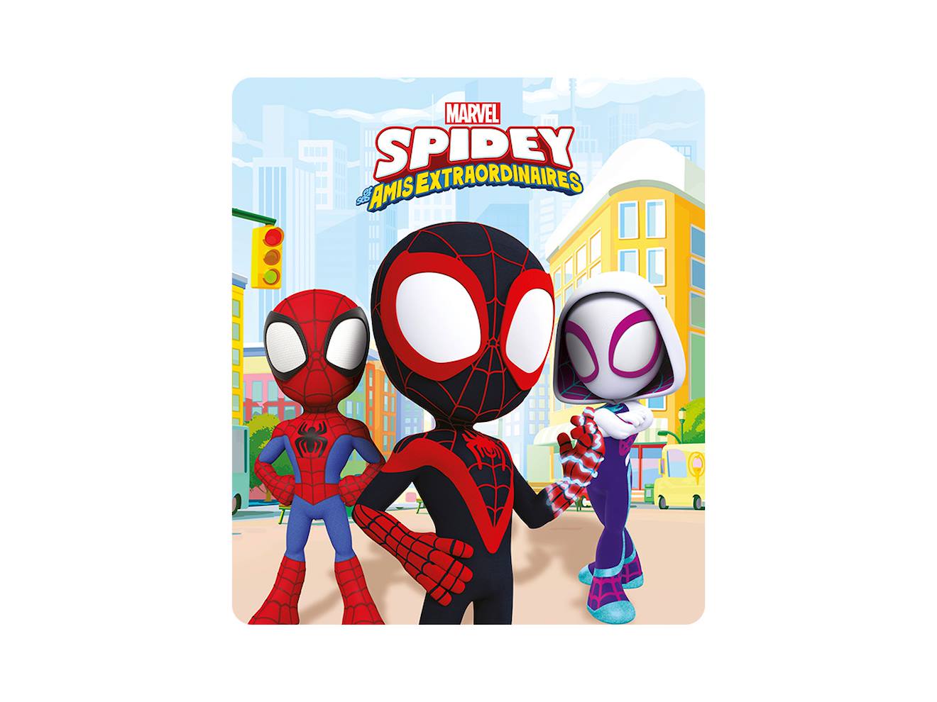 Figurine audio - spidey et ses amis extraordinaires - miles morales - pour Toniebox multicolore