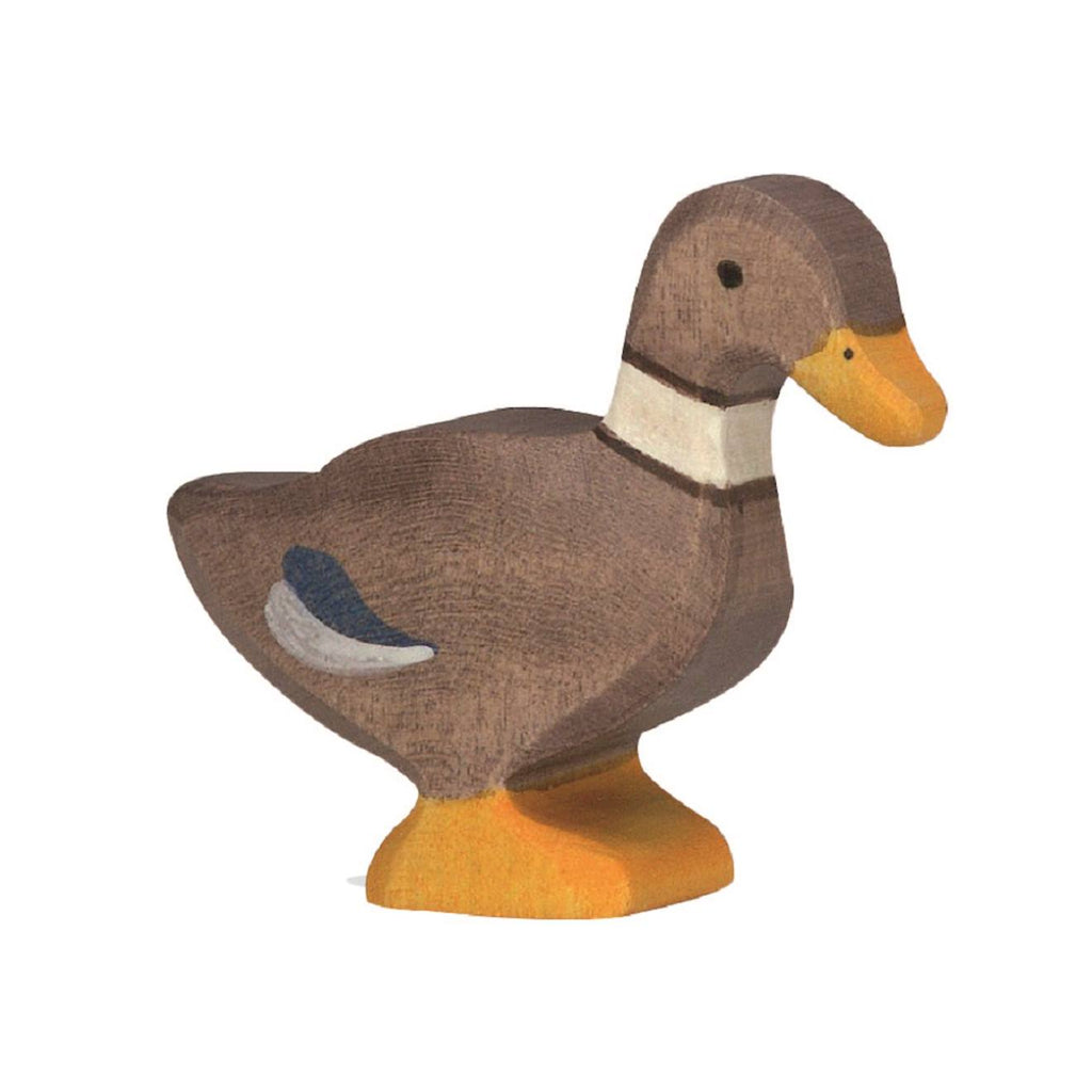 Figurine cane marron