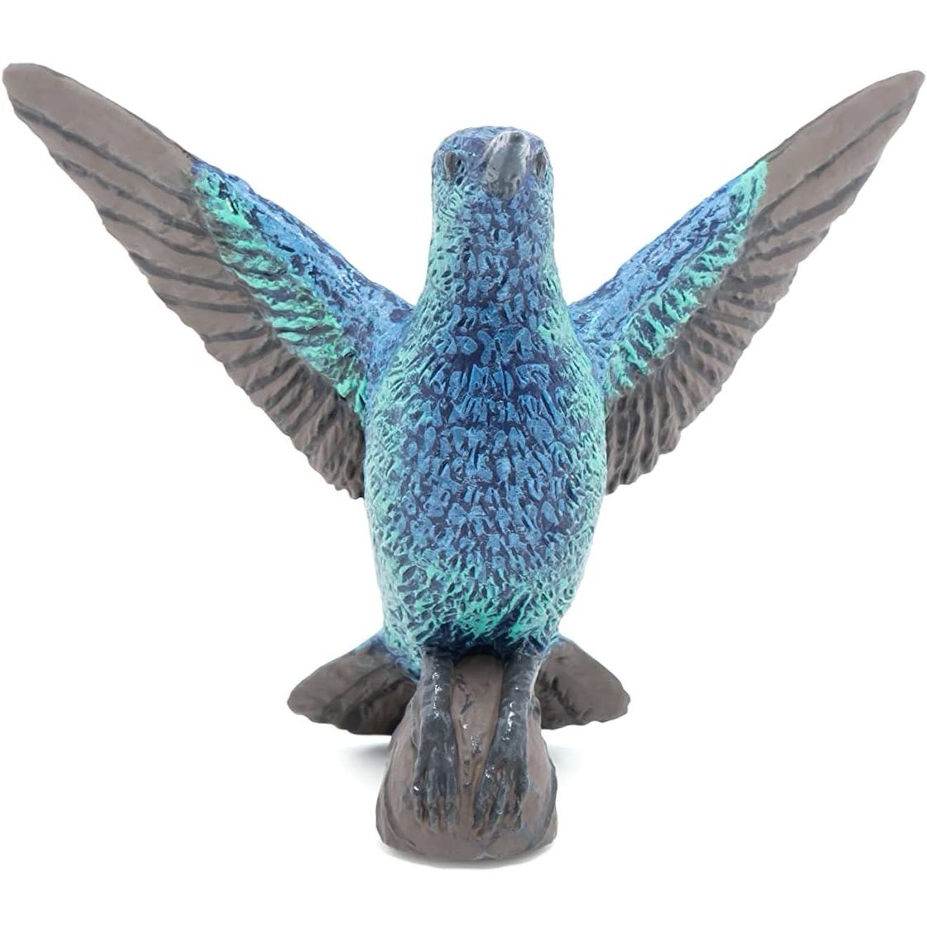 Figurine colibri bleu