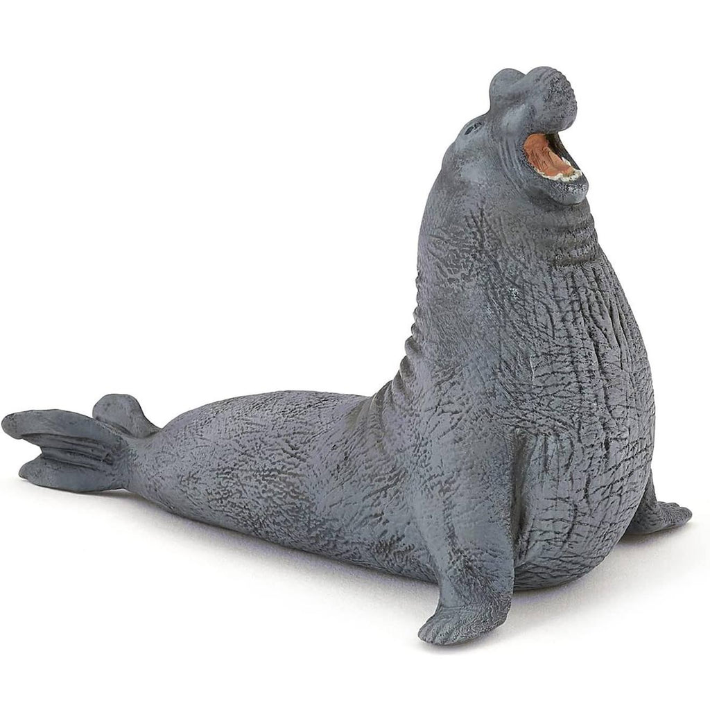 Figurine eléphant de mer gris