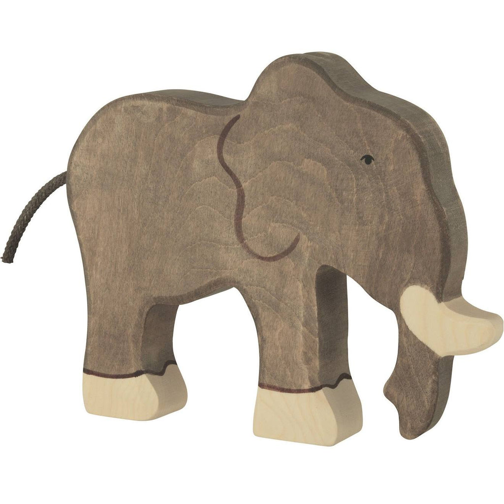 Figurine eléphant gris