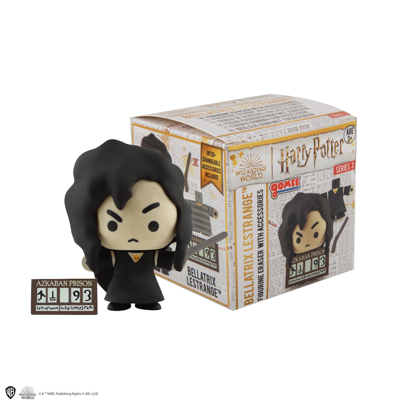 Figurine en Gomme Gomee Bellatrix Lestrange - Harry Potter Multicolore