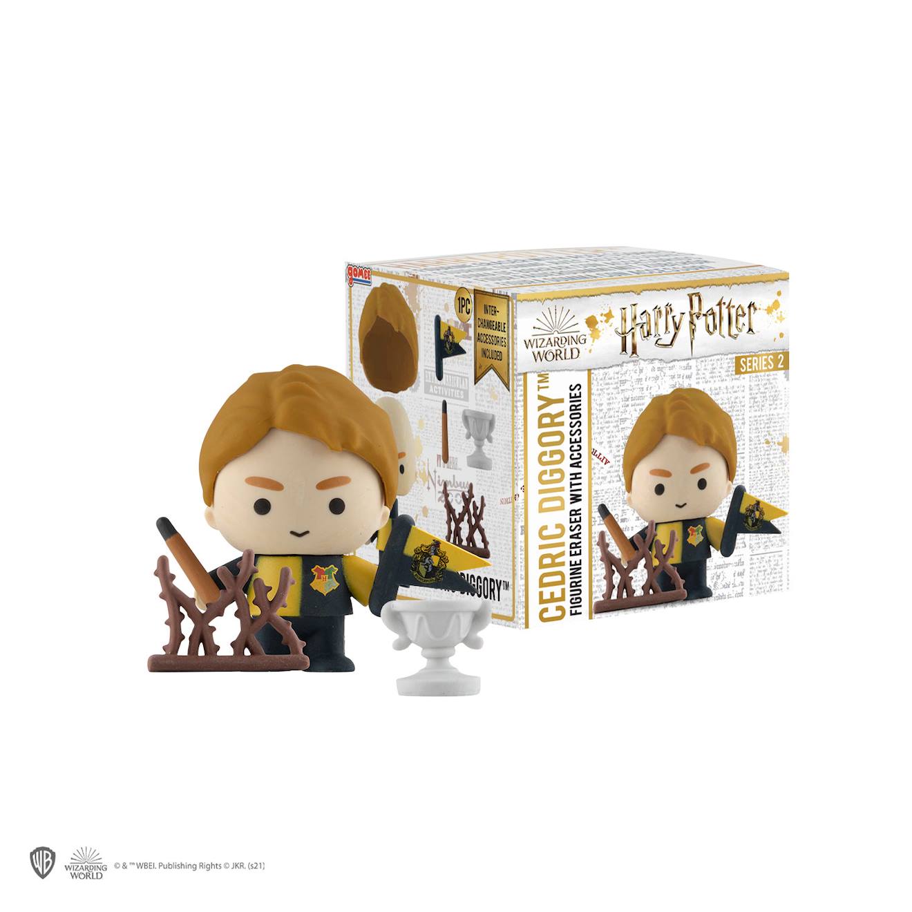 Figurine en Gomme Gomee Cedric Diggory - Harry Potter Multicolore