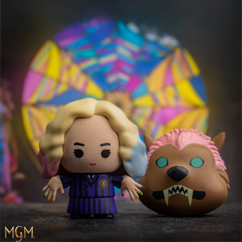 Figurine en Gomme Gomee Enid Sinclair - Mercredi Multicolore