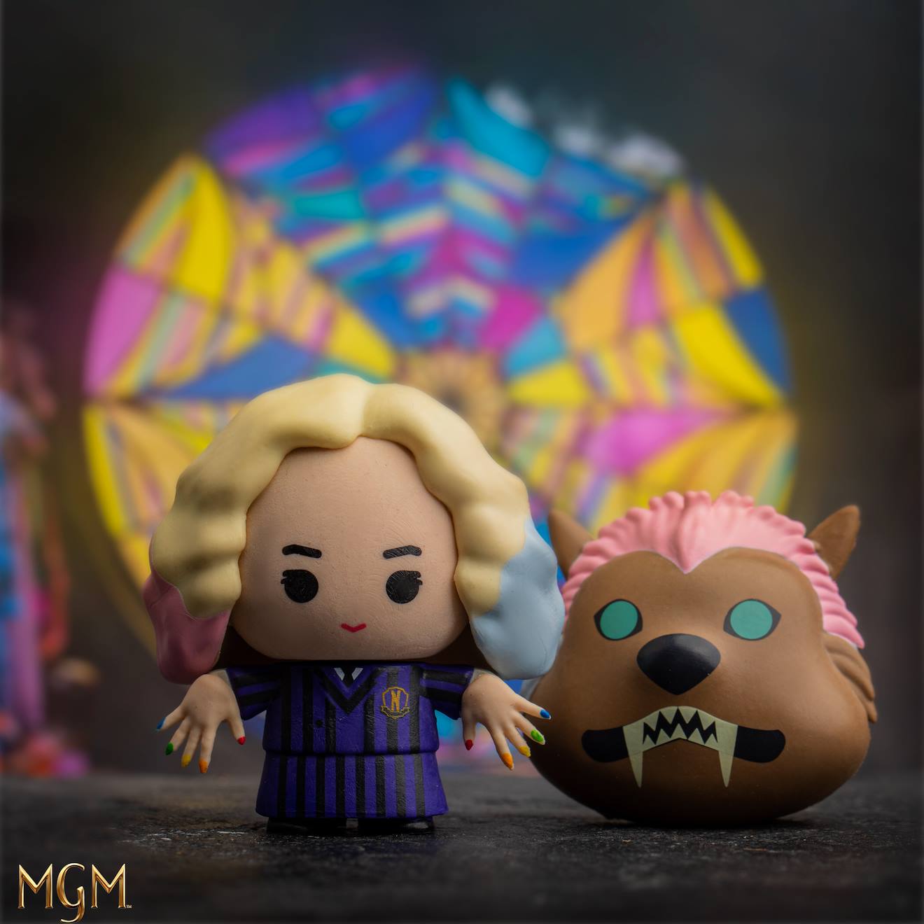 Figurine en Gomme Gomee Enid Sinclair - Mercredi Multicolore