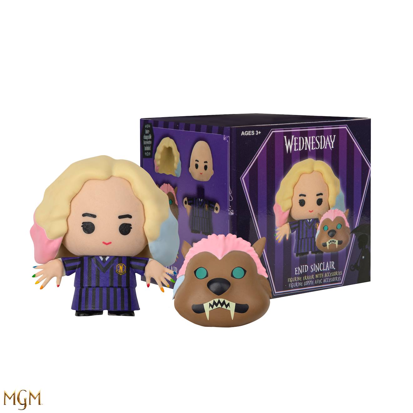 Figurine en Gomme Gomee Enid Sinclair - Mercredi Multicolore
