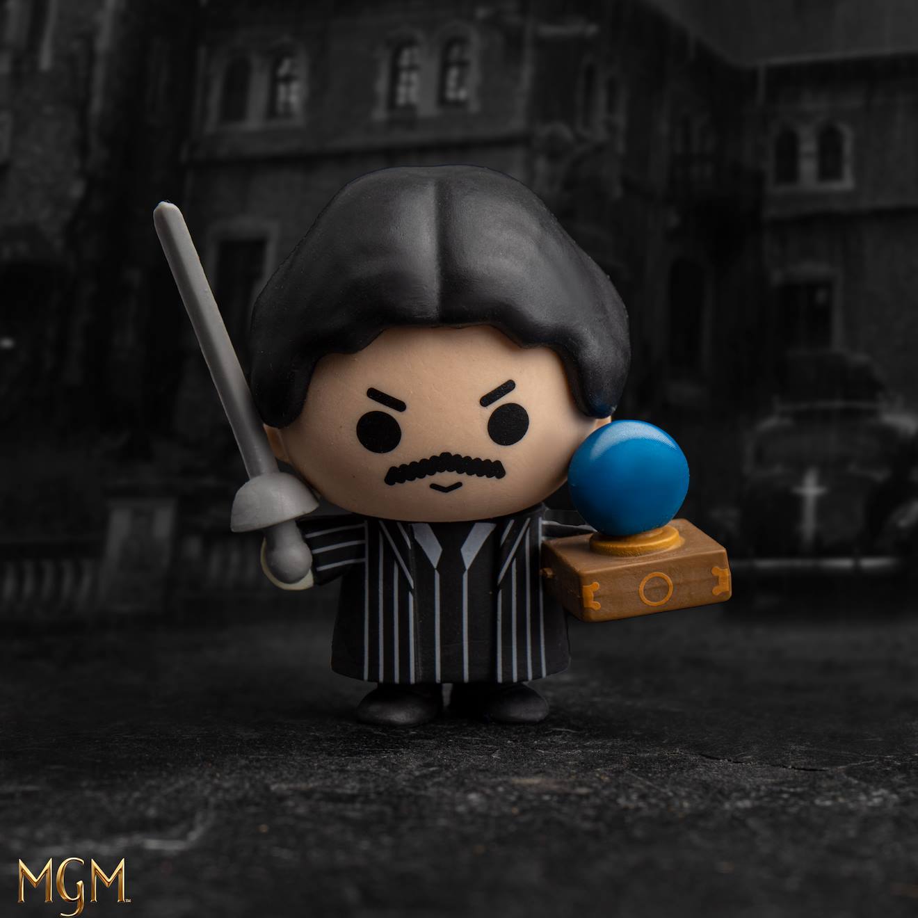 Figurine en Gomme Gomee Gomez Addams - Mercredi Multicolore