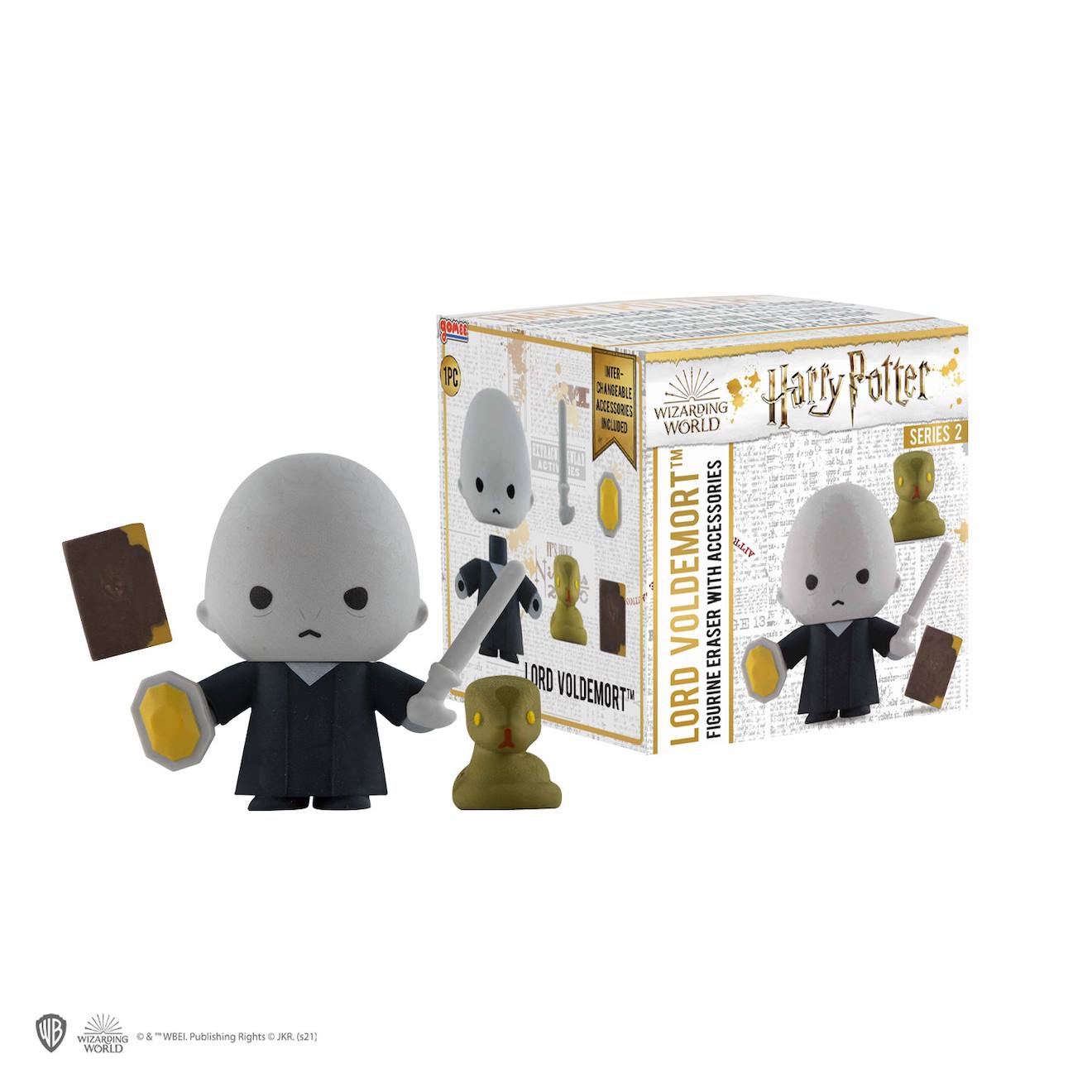 Figurine en Gomme Gomee Lord Voldemort - Harry Potter Multicolore