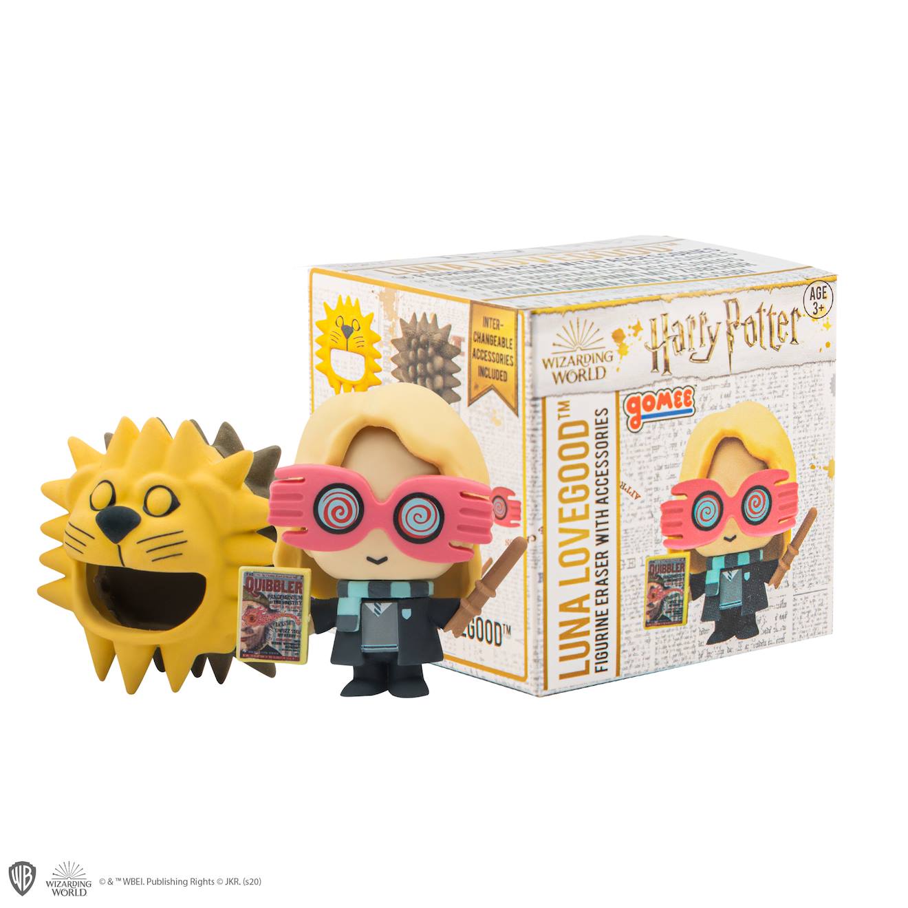 Figurine en Gomme Gomee Luna Lovegood - Harry Potter Multicolore