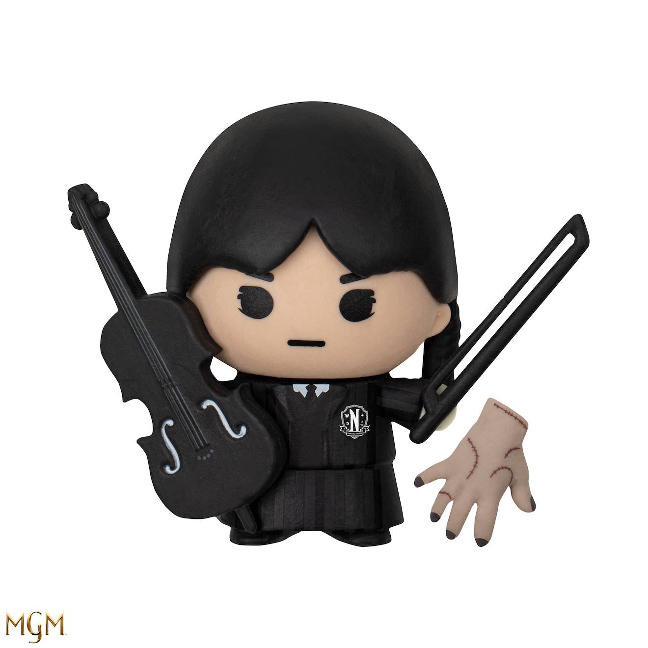 Figurine en Gomme Gomee Mercredi Addams - Mercredi Multicolore