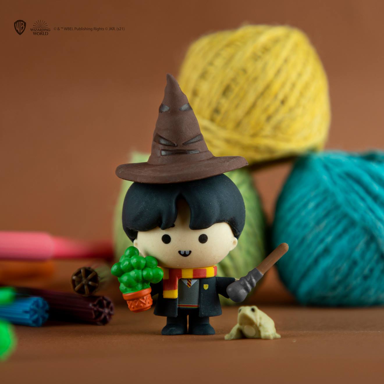 Figurine en Gomme Gomee Neville Londubat - Harry Potter Multicolore