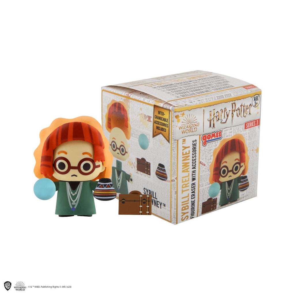 Figurine en Gomme Gomee Professeur Trelawney - Harry Potter Multicolore