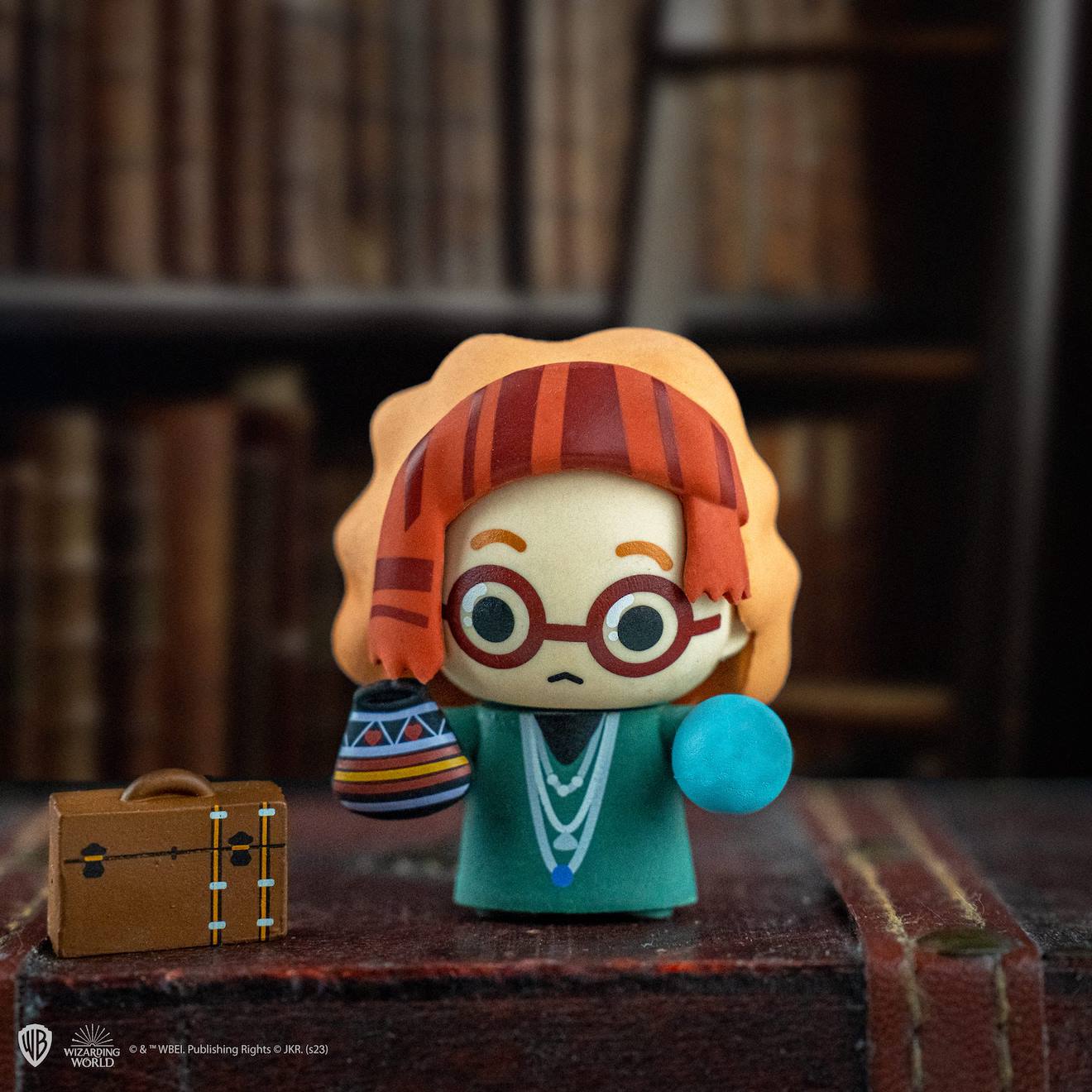 Figurine en Gomme Gomee Professeur Trelawney - Harry Potter Multicolore