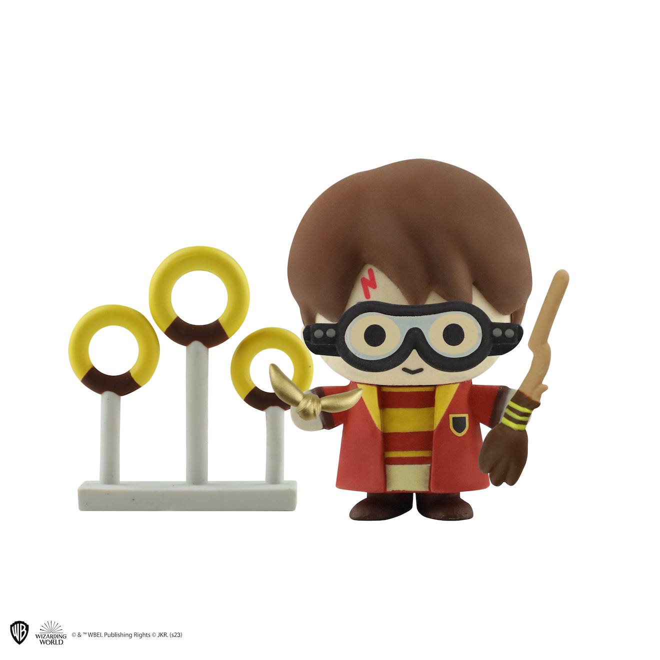 Figurine en Gomme Gomee Quidditch Harry Potter - Harry Potter Multicolore