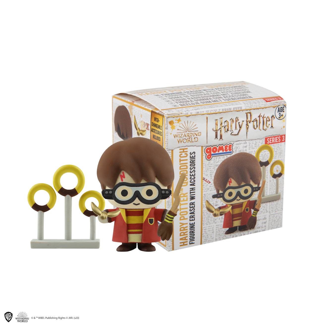 Figurine en Gomme Gomee Quidditch Harry Potter - Harry Potter Multicolore