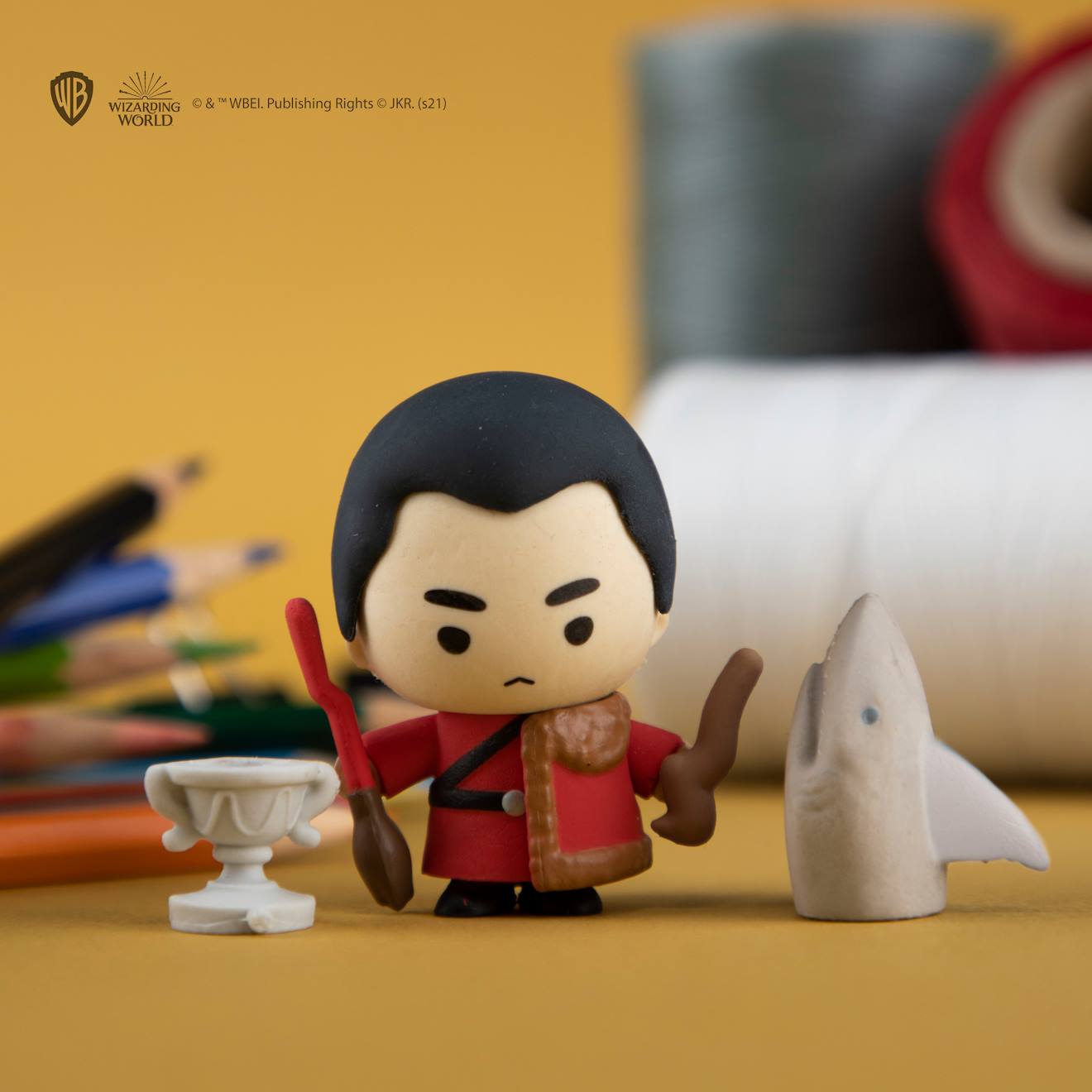 Figurine en Gomme Gomee Viktor Krum - Harry Potter Multicolore