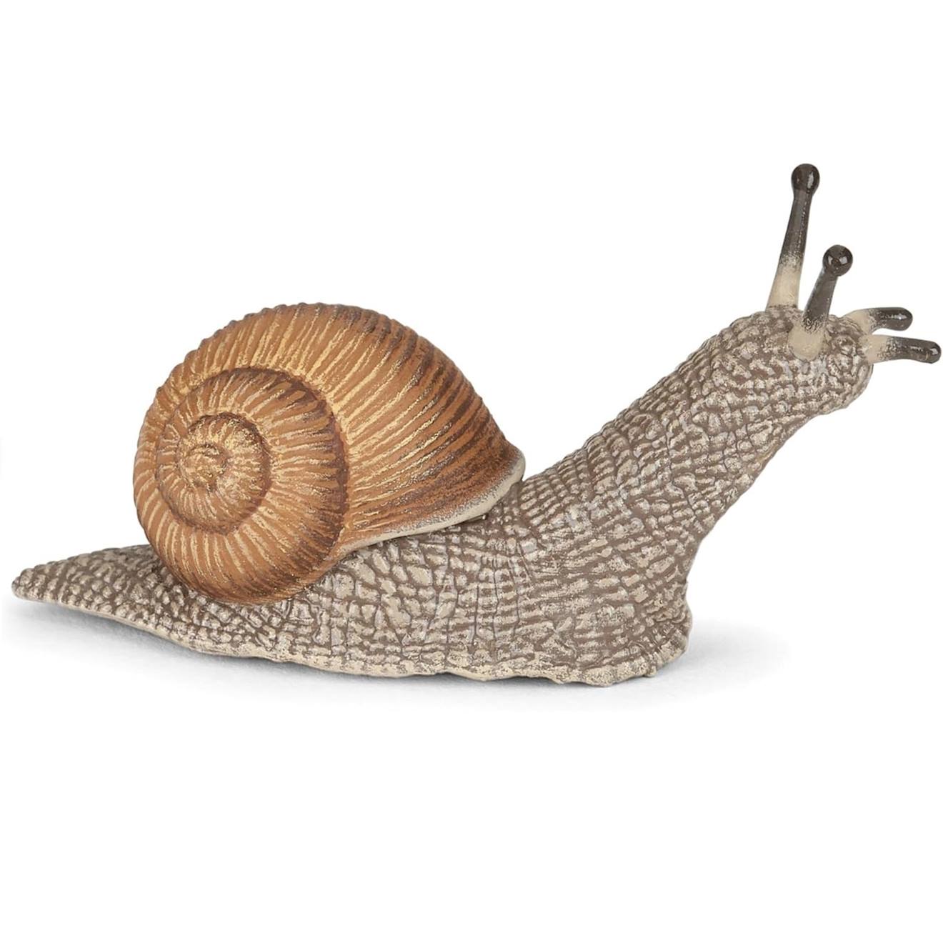 Figurine escargot marron