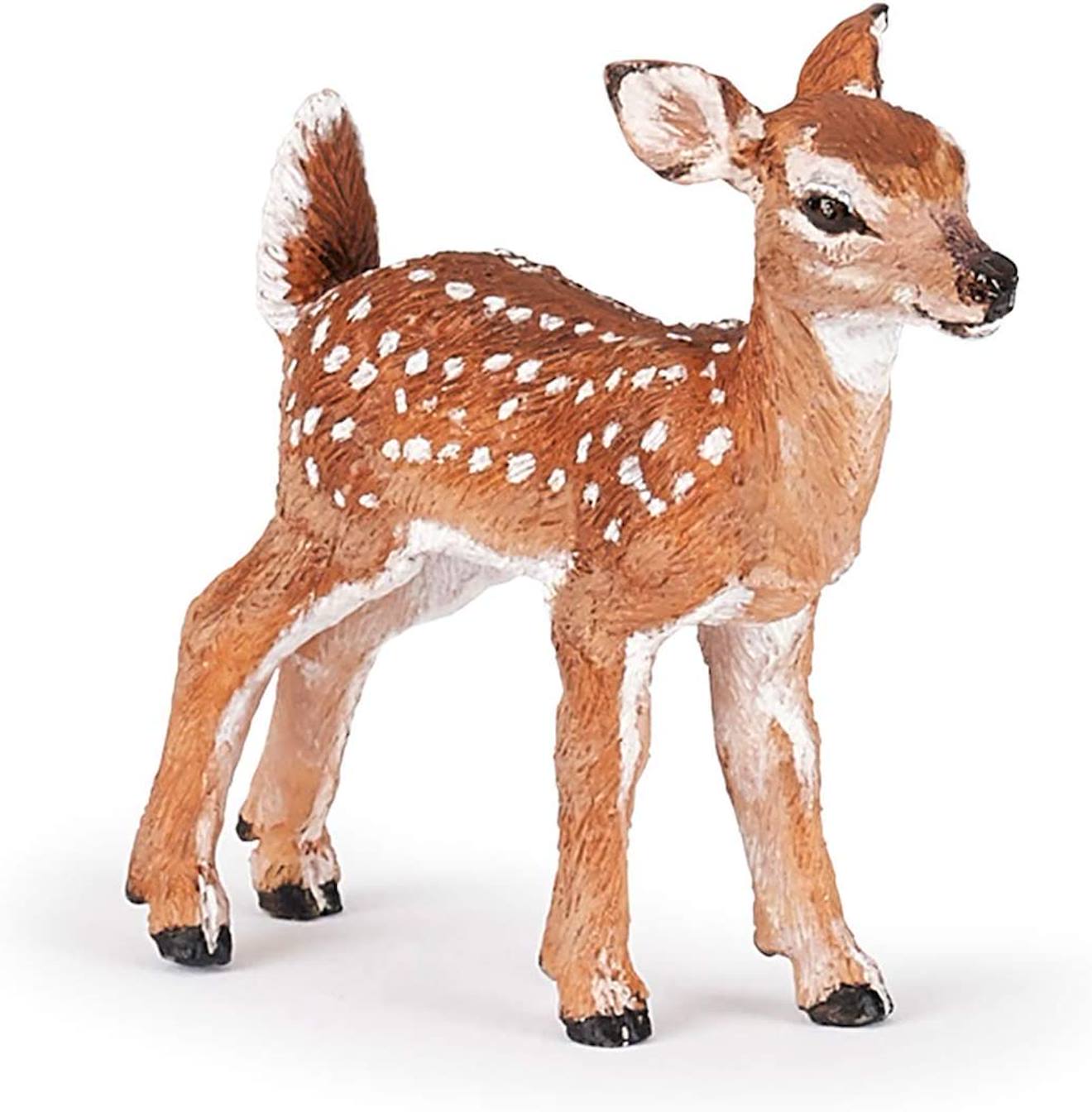 Figurine faon de virginie marron