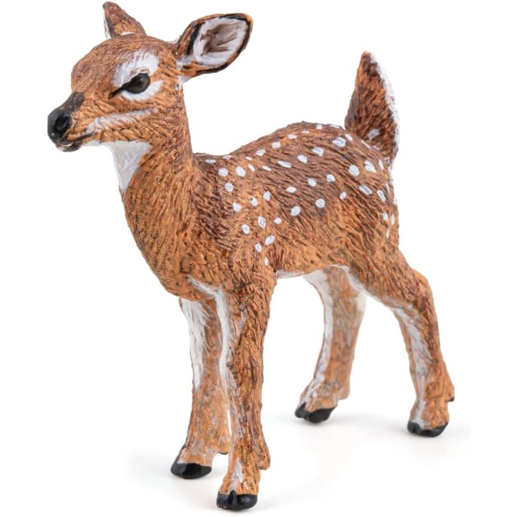 Figurine faon de virginie marron