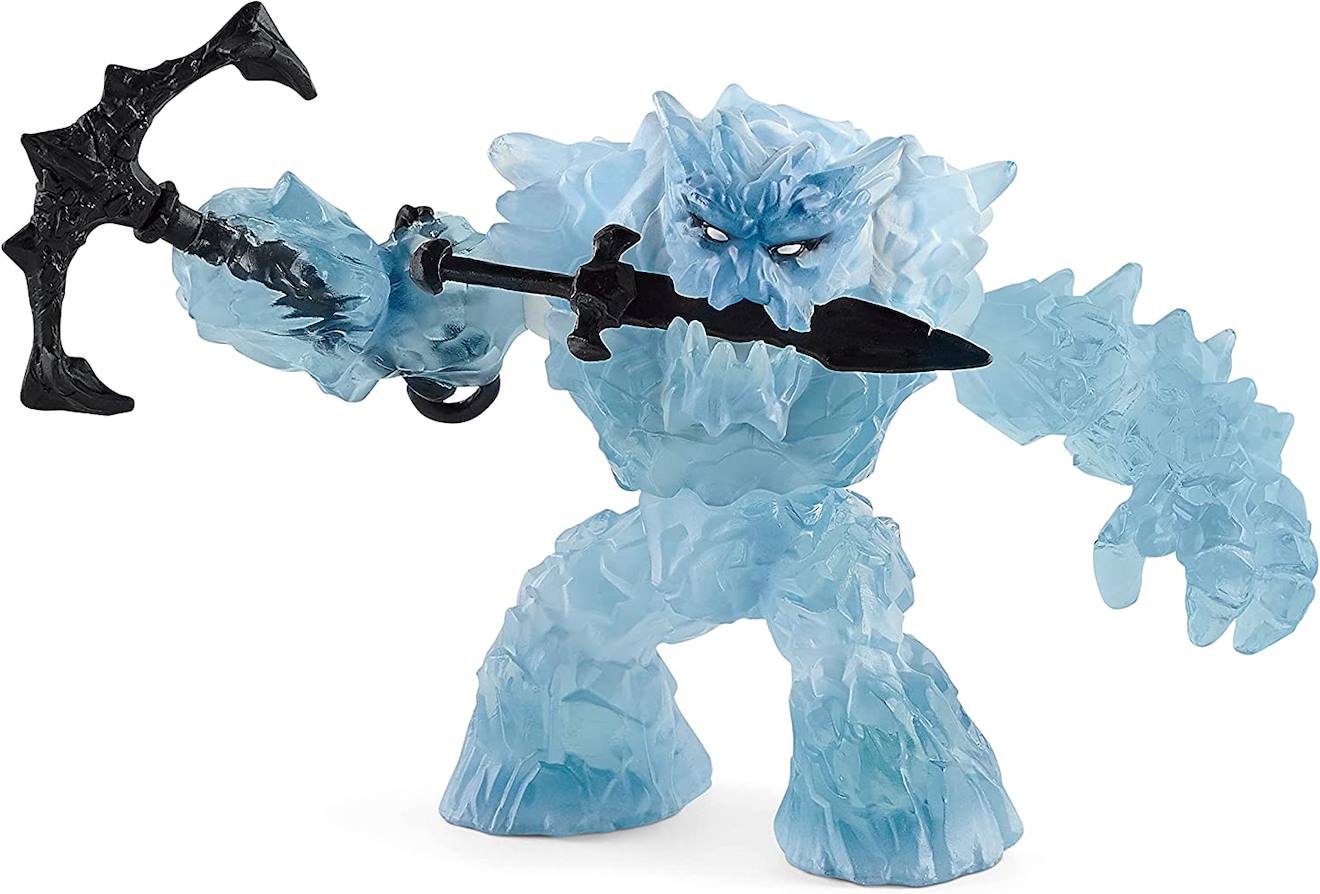 Figurine géant des neiges bleu