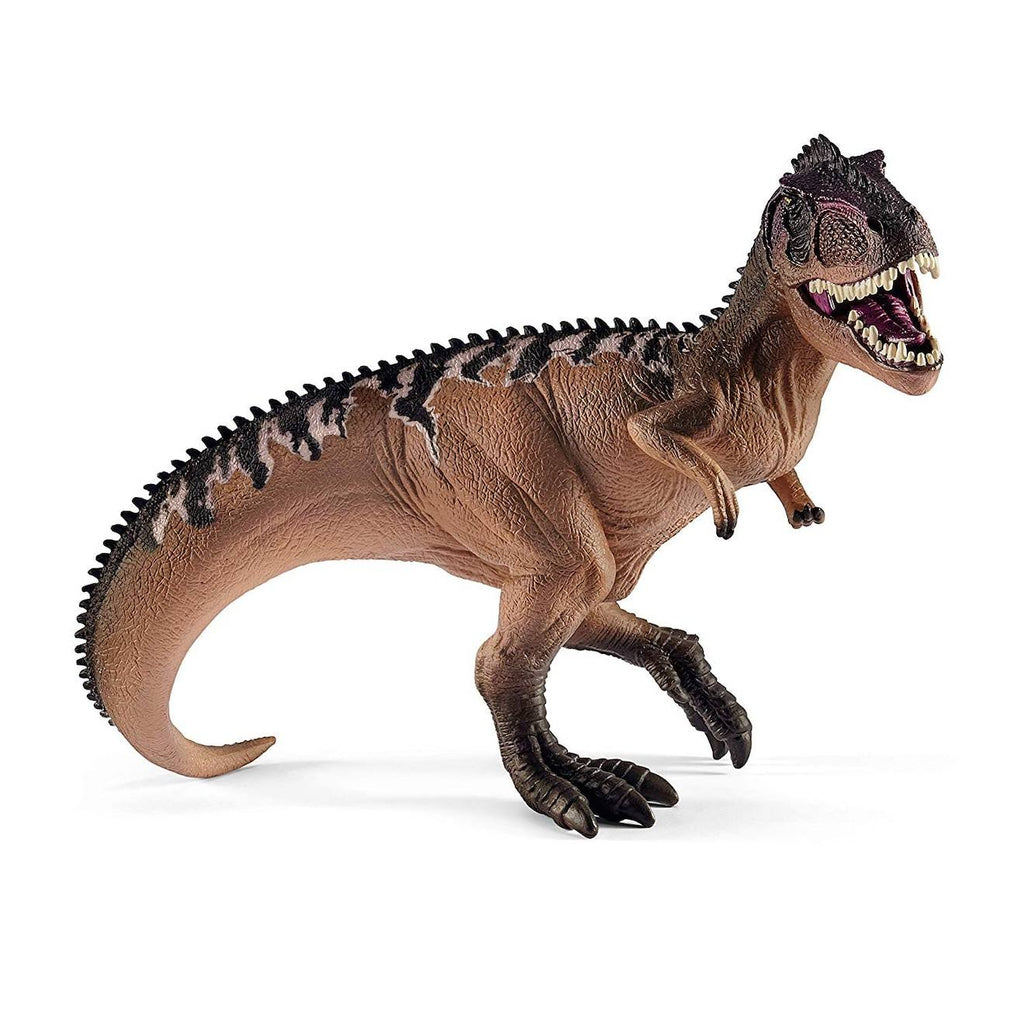 Figurine giganotosaurus marron