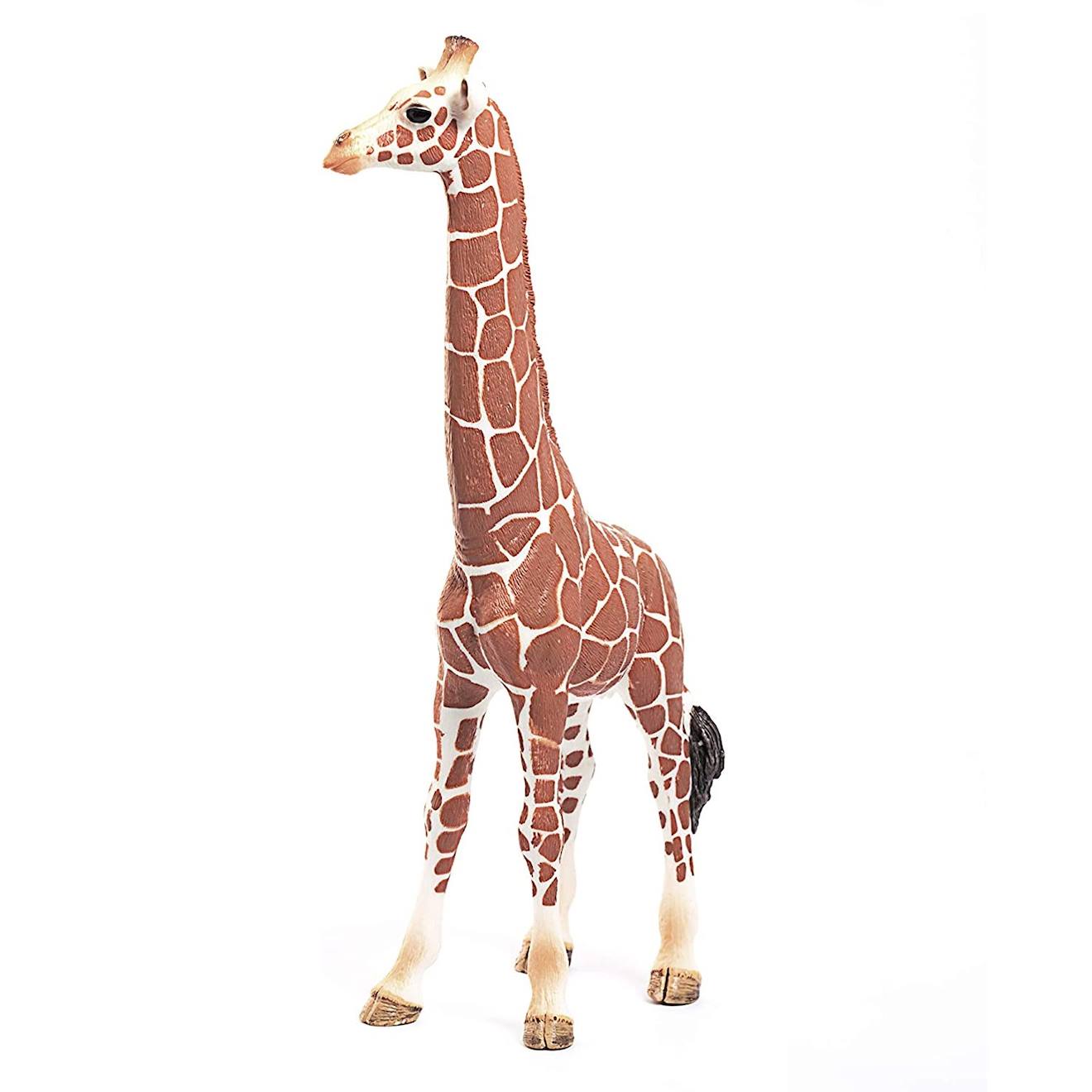 Figurine girafe femelle marron