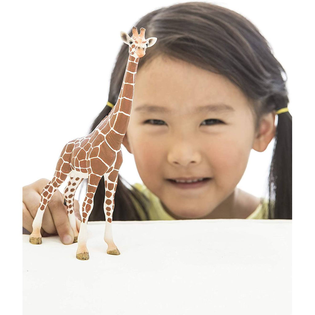 Figurine girafe femelle marron
