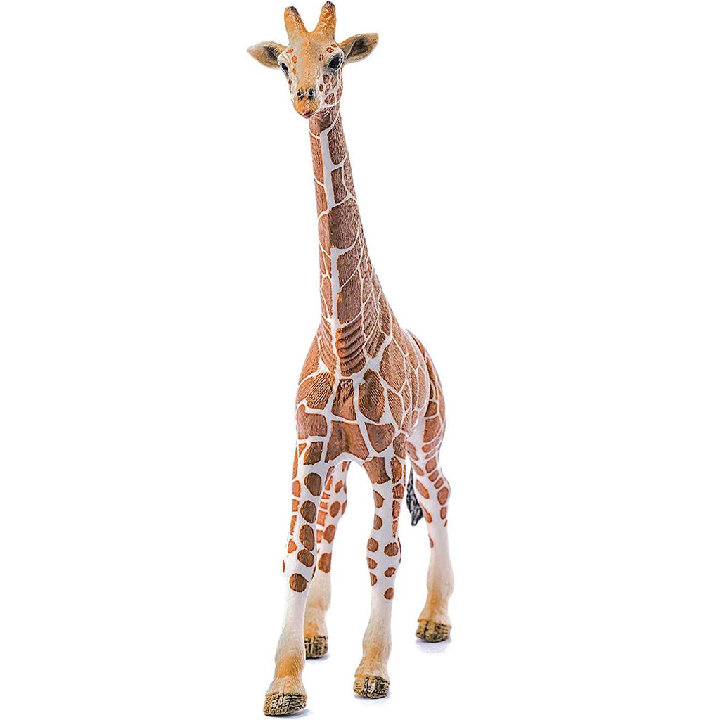 Figurine girafe mâle marron