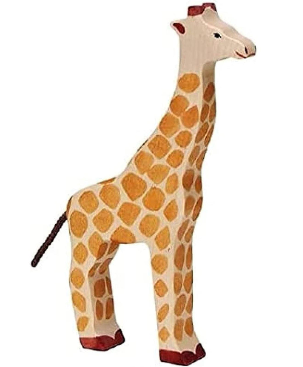 Figurine girafe marron