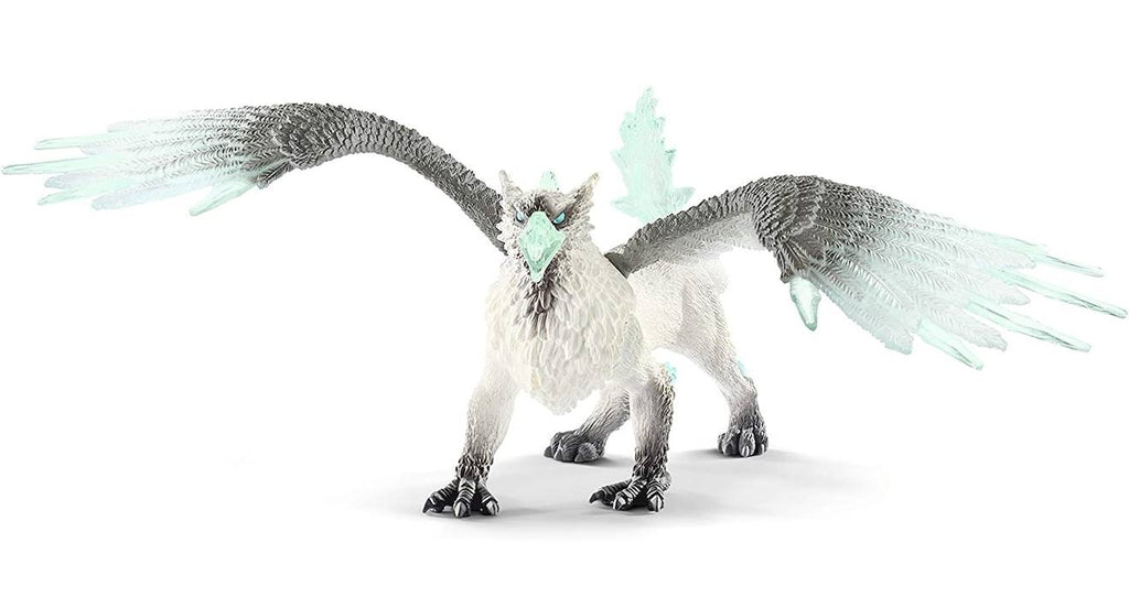 Figurine griffon de glace blanc