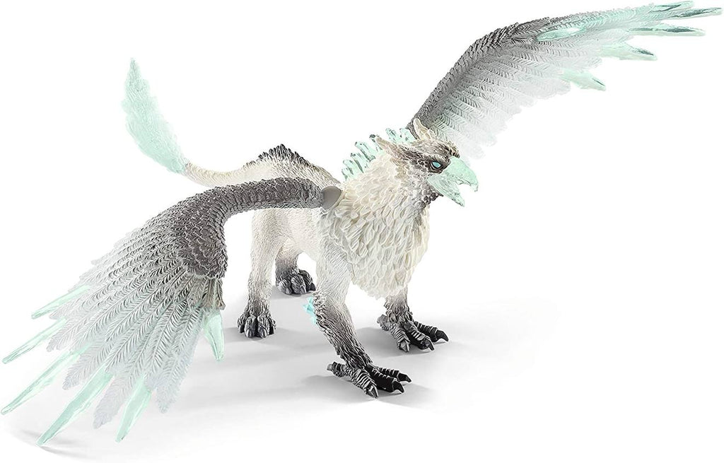 Figurine griffon de glace blanc