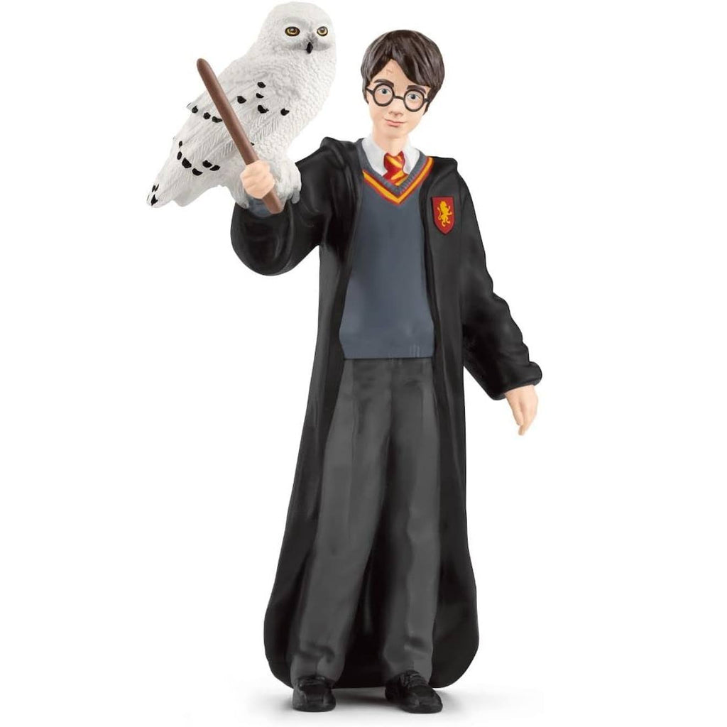 Figurine Harry Potter et hedwige noir