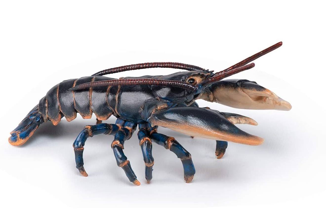 Figurine homard noir
