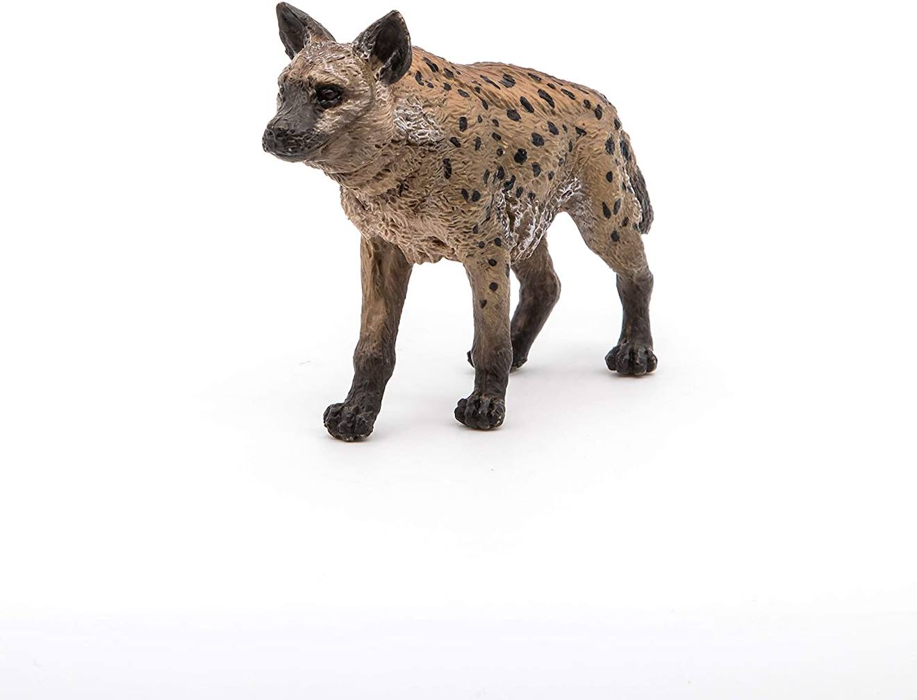Figurine hyène marron