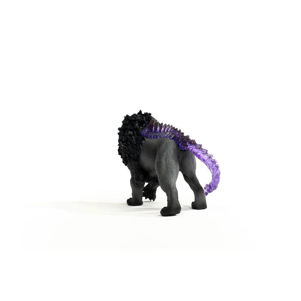 Figurine lion des ténèbres noir