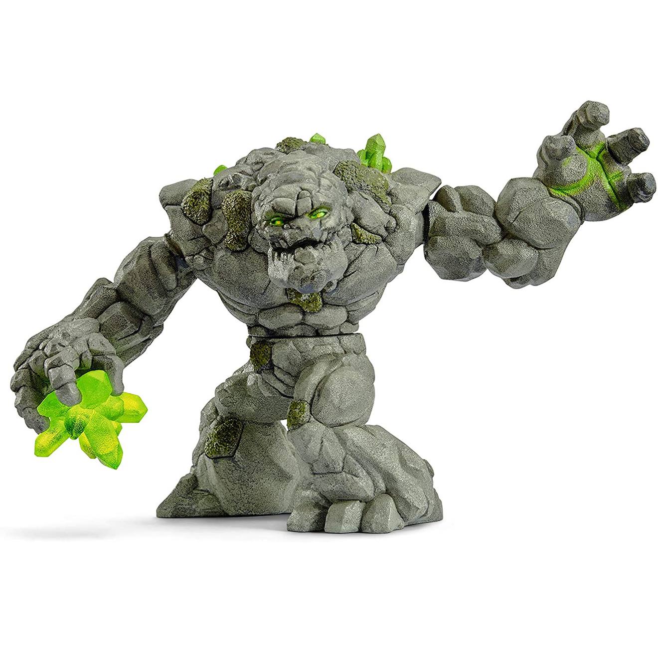 Figurine monstre de pierre gris