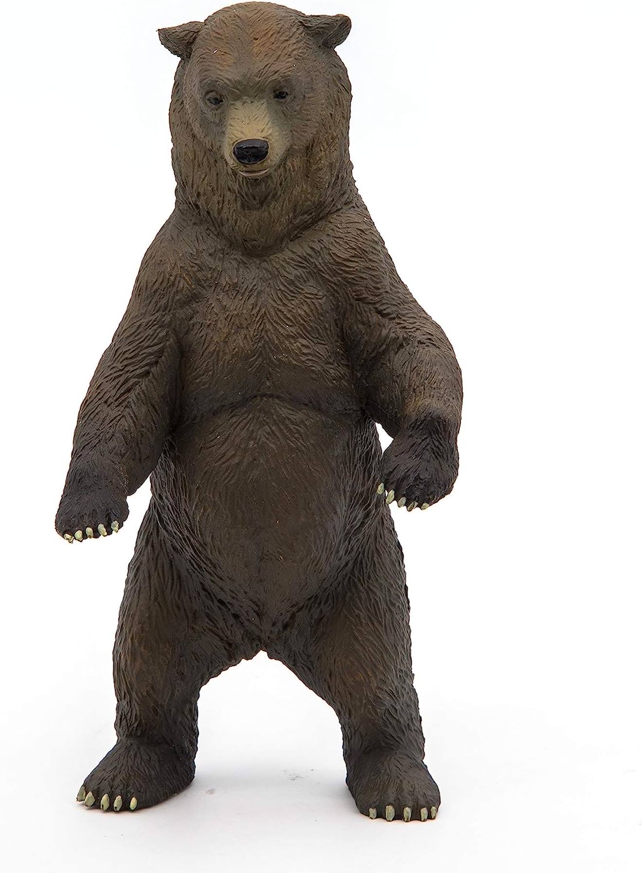 Figurine ours grizzly marron